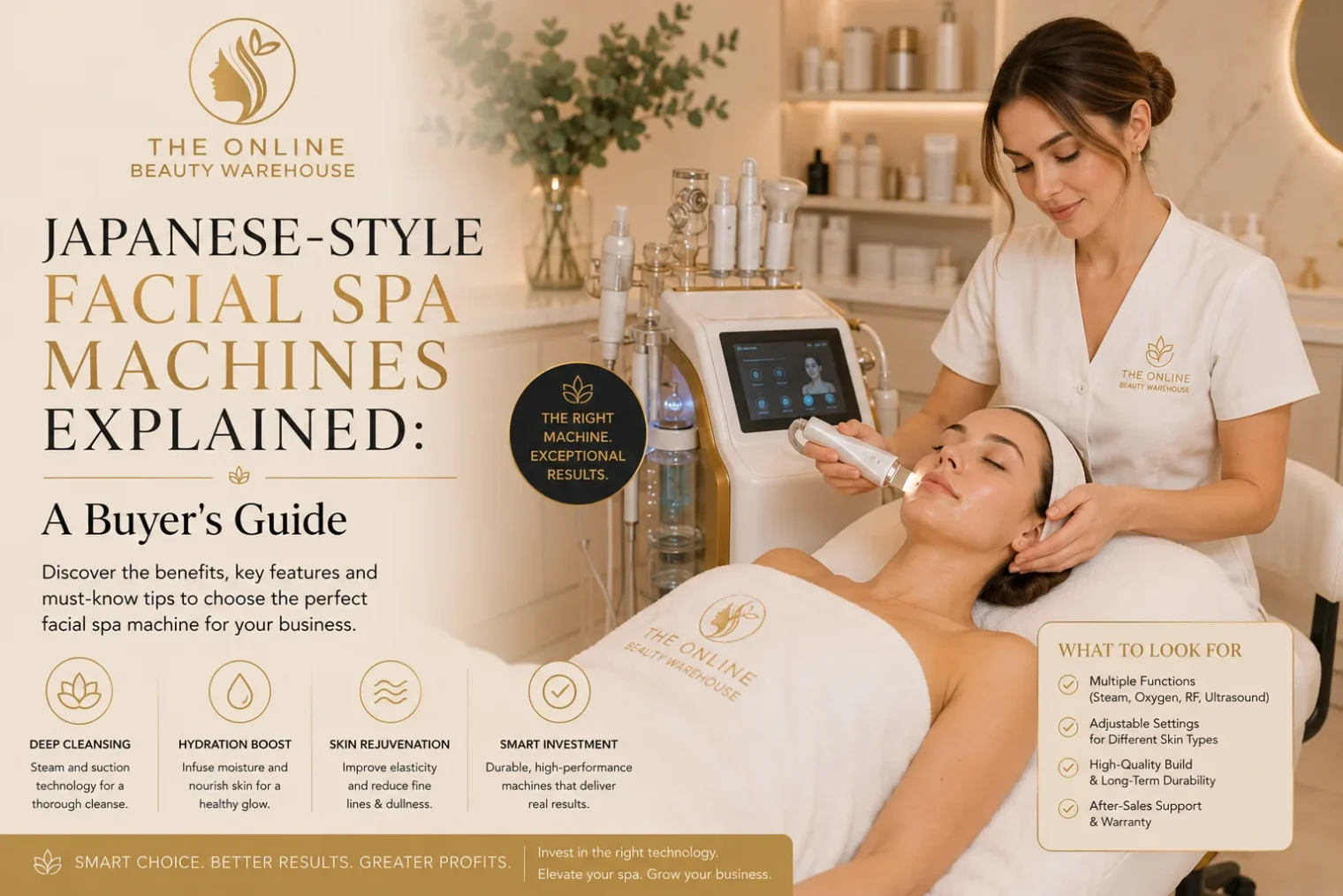 Japanese-Style Facial Spa Machines Explained