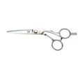 Kasho Silver scissors offset hair cutting scissors