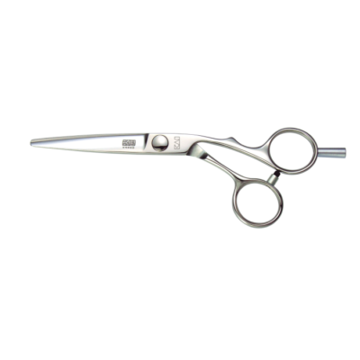 Kasho Silver scissors offset hair cutting scissors
