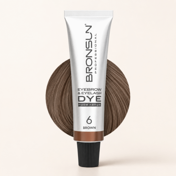 BRONSUN Eyebrow and Eyelash Dye Brown No. 6