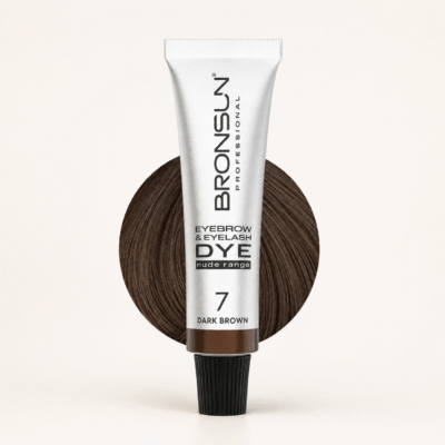 BRONSUN Dark Brown Dye No. 7 eyebrow and eyelash tint