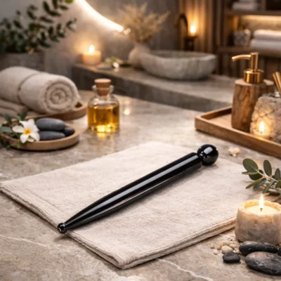 Black Obsidian Massage Wand