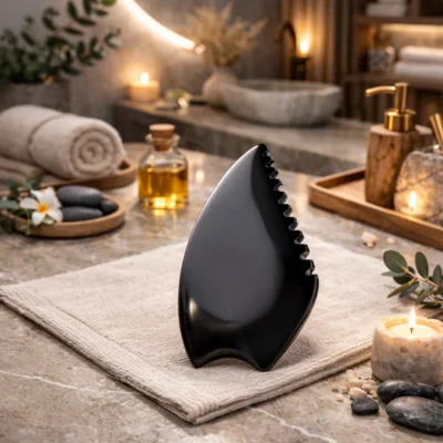 Black Obsidian Therapy Contour Tool