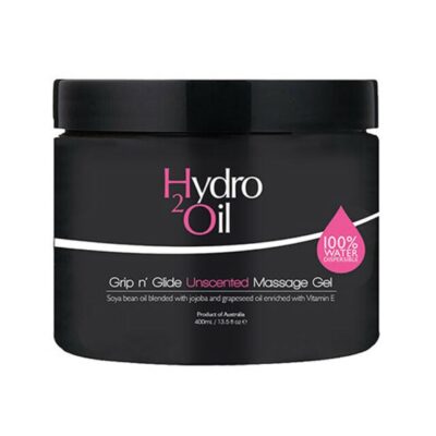 Caronlab – Hydro 2 Oil Grip n’ Glide Massage Gel – Unscented - 400ml
