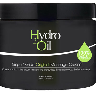 Caronlab – Hydro 2 Oil Grip ‘n Glide Massage Cream – Original - 400ml