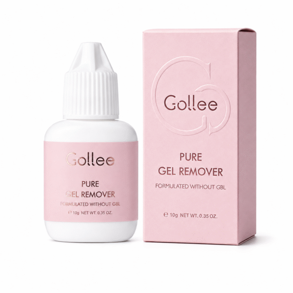 Gollee Pure Gel Remover 10g bottle with pink packaging