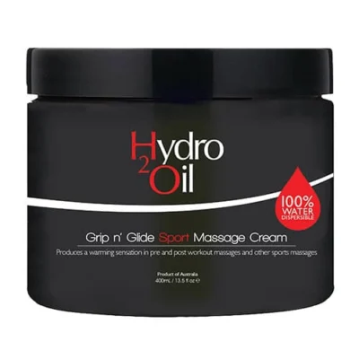 Caronlab – Hydro 2 Oil Grip ‘n Glide Massage Cream – Sport - 400ml