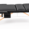75cm Black Extra Plush Massage Table with Wood Legs