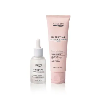 Bioactive Serum & Hydrating Collagen Boosting Mask - Hydrating Duo - 125ml & 30ml