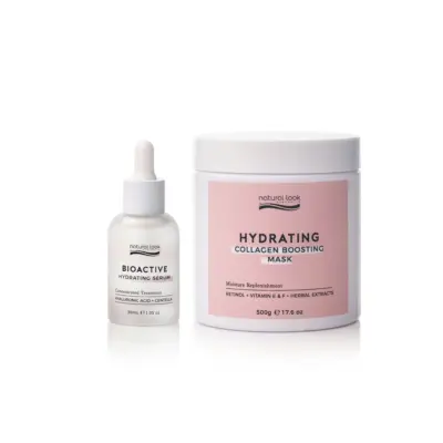 Bioactive Serum & Hydrating Collagen Boosting Mask - Hydrating Duo - 500g & 30ml