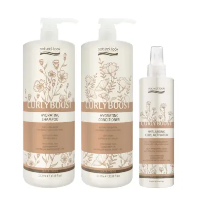 Curly Boost Hair Care Bundle - 1L
