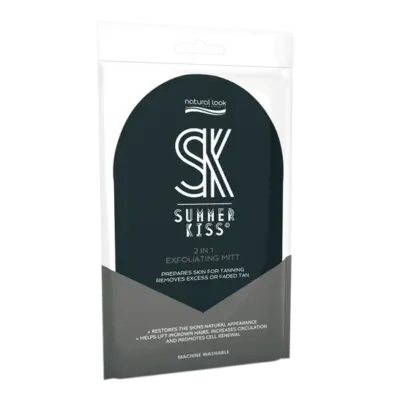 Natural Look 2 IN 1 Exfoliating Mitt