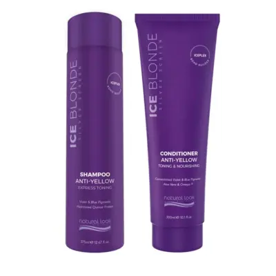 Ice Blonde Shampoo & Conditioner Bundle - 375ml & 300ml