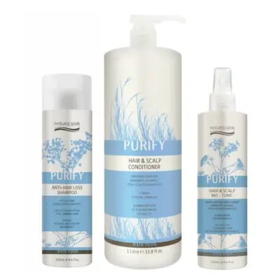 Anti-Hair Loss Shampoo & Conditioner + Hair & Scalp Leave-In Treatment