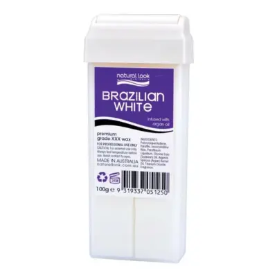 Brazilian White Strip Wax - 100 Cartridge