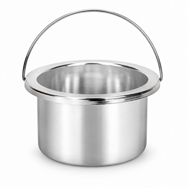 Empty 500ml wax warmer tin with carry handle