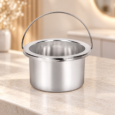 Empty 500ml wax warmer tin with carry handle