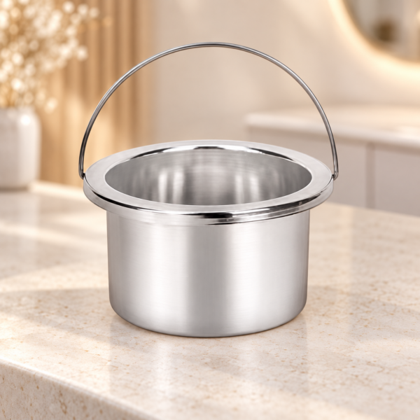 Empty 500ml wax warmer tin with carry handle