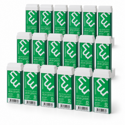 Mancine Professional Roll-On Wax / Aloe Green - 24 packs