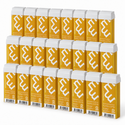 Mancine Professional Roll-On Wax / Honey Comb - 24 packs