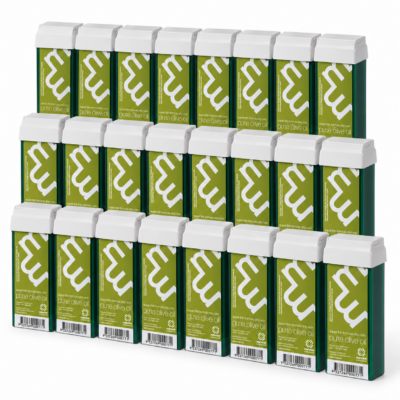 Mancine Professional Roll-On Wax / Pure Olive Oil - 24 packs