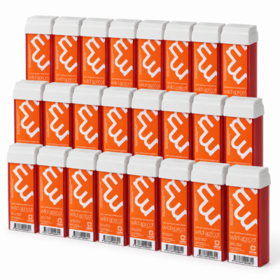 Mancine Professional Roll-On Wax / Wild Apricot - 24 packs