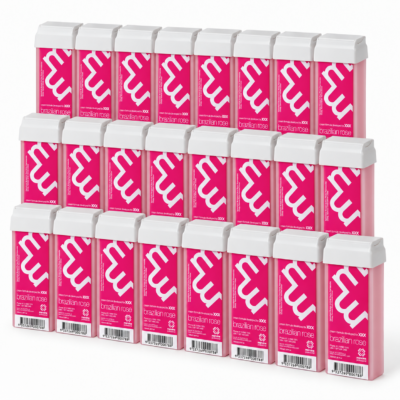 Mancine Professional Roll-On Wax / XXX Brazilian Rose - 24 packs