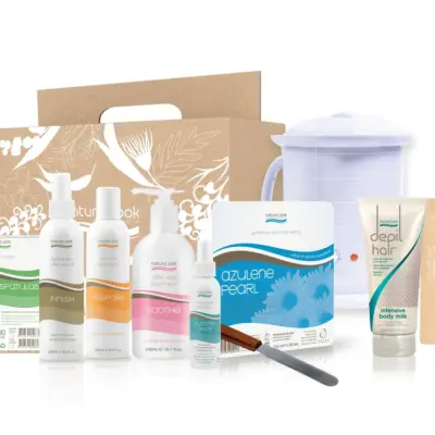 Natural Look Solid Hot Wax Heater Kit