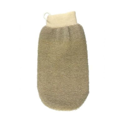 Arbré Magit Cotton/Linen Exfoliating Mitt Natural