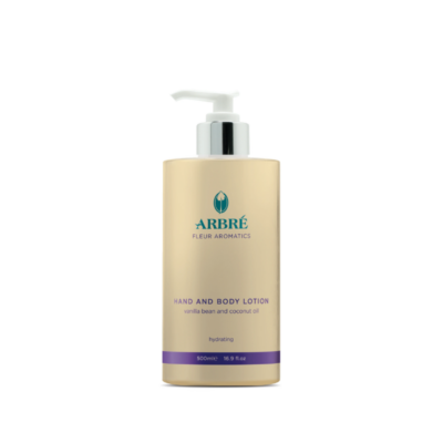 Arbré Hand & Body Lotion – Vanilla Bean & Coconut Oil 500ml