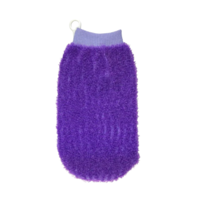 Arbré Magit Synthetic Exfoliating Mitt Violet