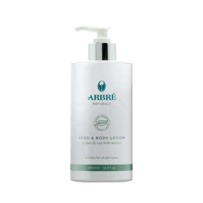 Arbré Naturals Hand & Body Lotion 500ml