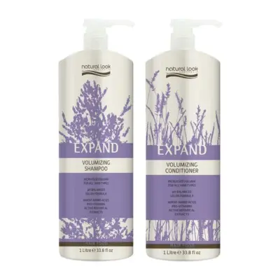 Natural Look Volumizing Shampoo & Conditioner Bundle
