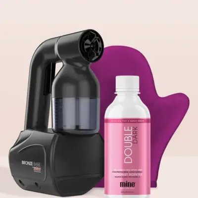 MineTan Bronze Babe Home Spray Tan Kit - Black