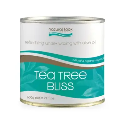 Natural Look Tea Tree Bliss Strip Wax - 600g (Tin)