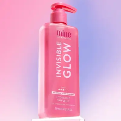 MineTan Invisible Glow Dark Hydrating Tan Gelly