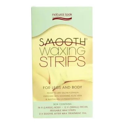 Natural Look Waxing Strips