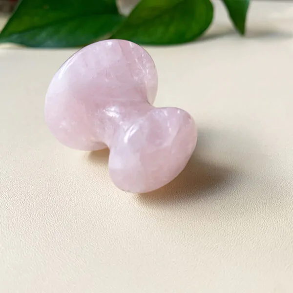 Rose Quartz Mushroom Stone - Image 2