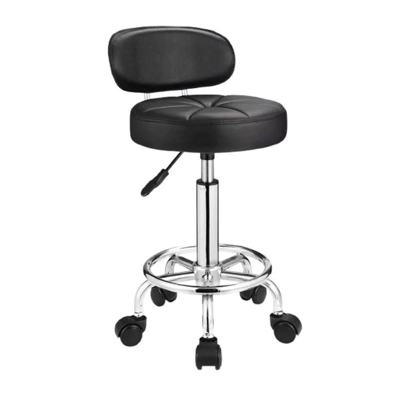 Deluxe Salon Stool with Back