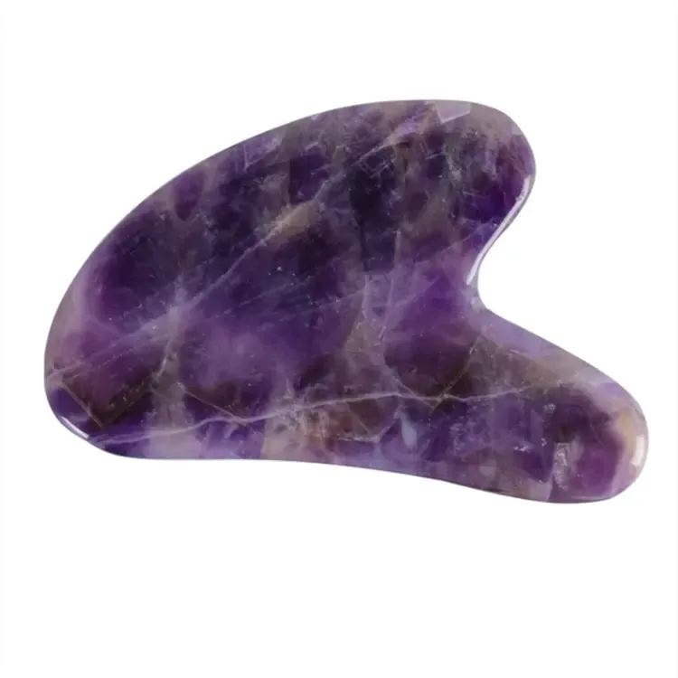 The Amethyst Gua Sha Facial Lifting Tool