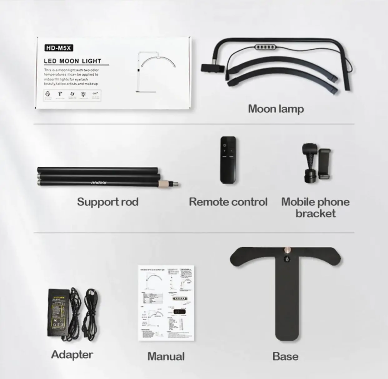 Half Moon Salon Lamp - Image 3