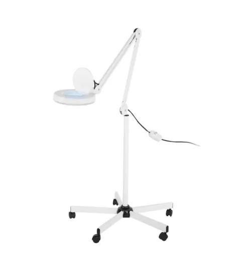 8x Magnifier LED Lamp 2 In 1 Magnifying Floor Stand