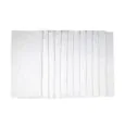 12 pack Facial Towels - Cotton Terry - White