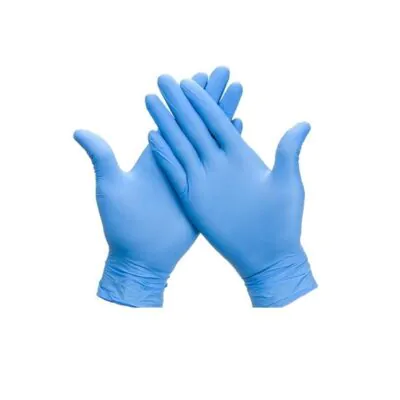 Disposable Blue Nitrile Gloves XL – 100 Pcs