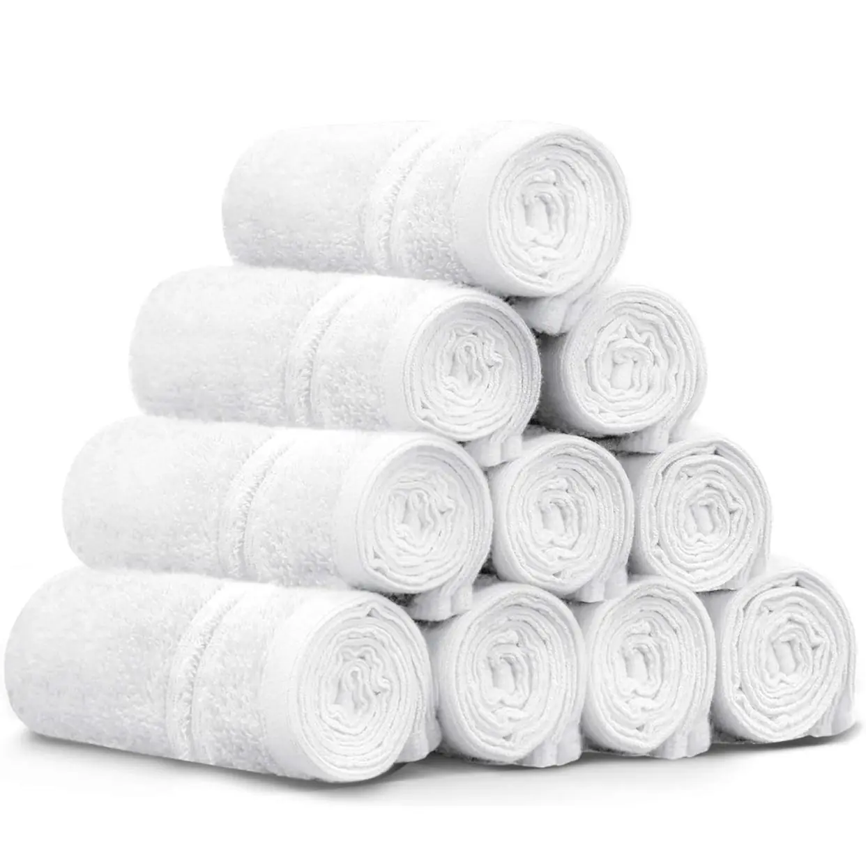 Facial Towels 500GSM 10 Pack 30X30cm White