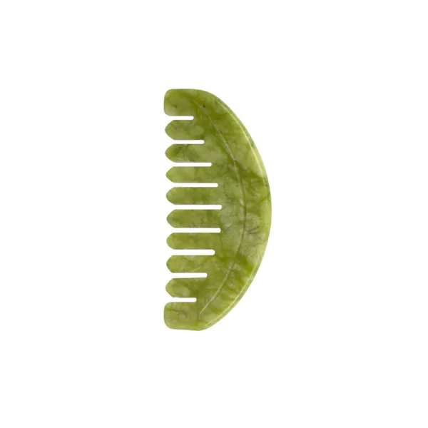 Round Jade Comb