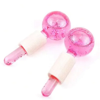 Pack Of 2 – Pink Facial Ice Rollers