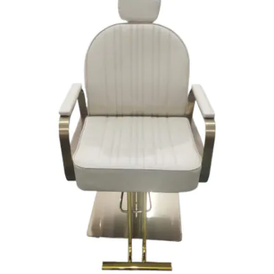 Fleur Reclining Salon Chair Taupe