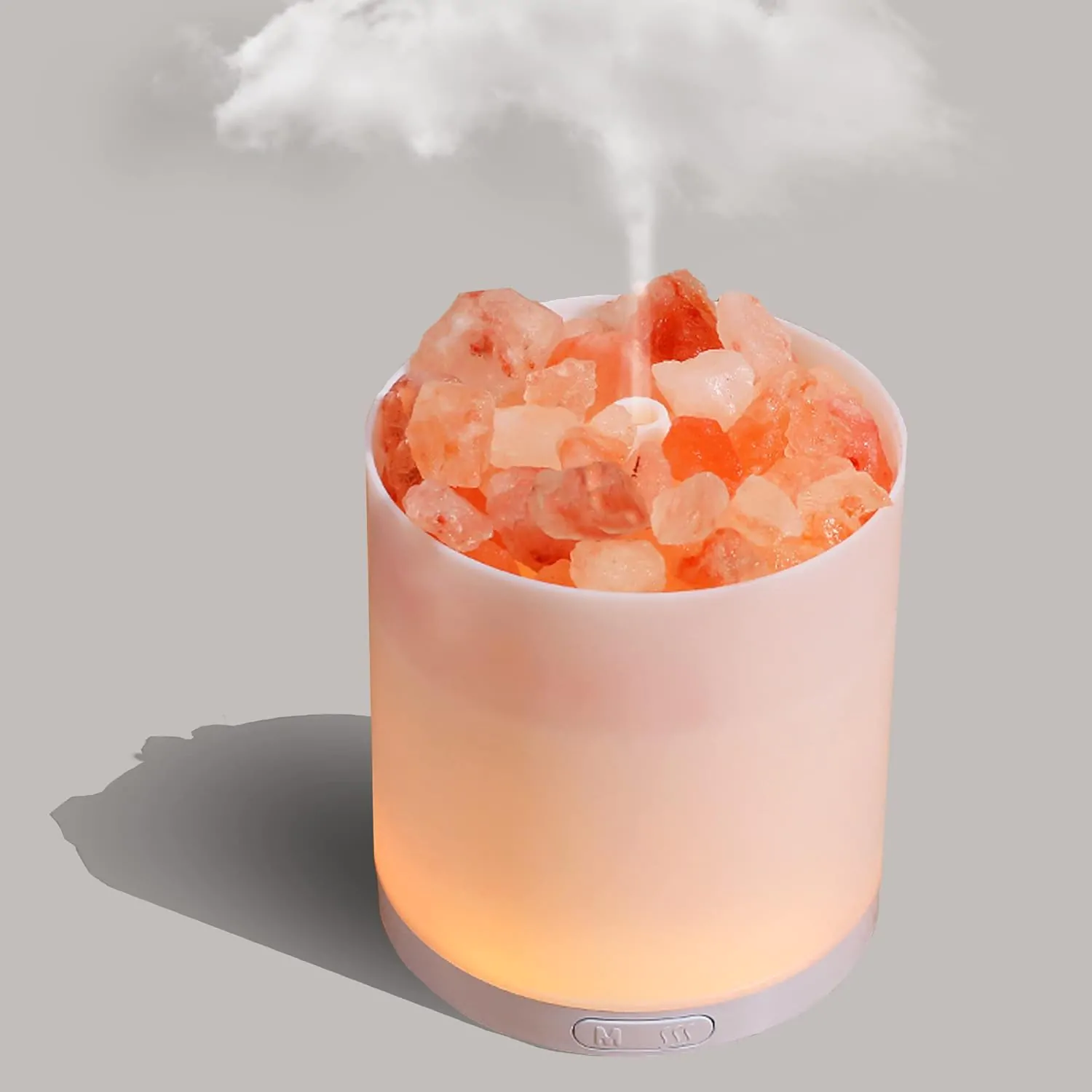2-in-1 Himalayan Salt Lamp & Ultrasonic Essential Oil Diffuser