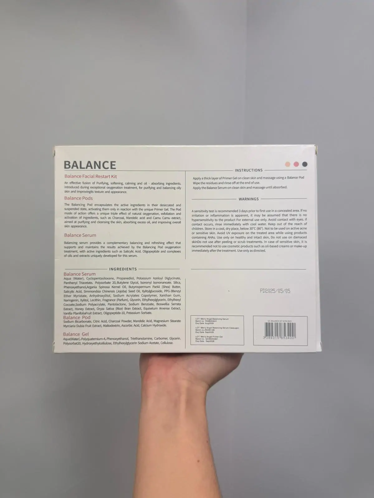 Facial Pod - Balance - 6 Pack - Image 2